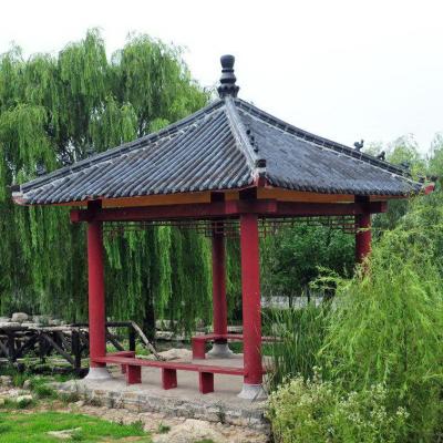 China Traditional Japanese gazebo roof styles tiles clay roof shingles for sale