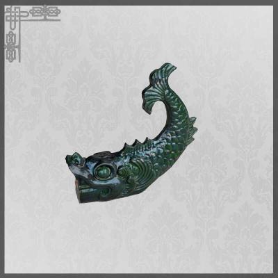 China Openlucht Chinese het Dakcijfers Dragon Glazed Traditional Decoration van Gazebo Te koop