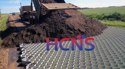 China Road Stabilization HDPE Geo Cell Mat Geocellular Confinement Systems ODM for sale