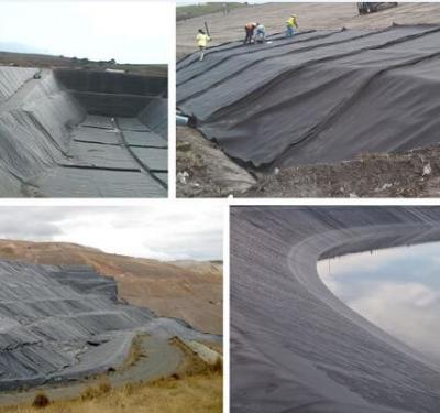 Cina Strato impermeabile di Geomembrane dell'HDPE di ASTM per la diga 0.75mm/1.0mm/1.5mm/2mm in vendita