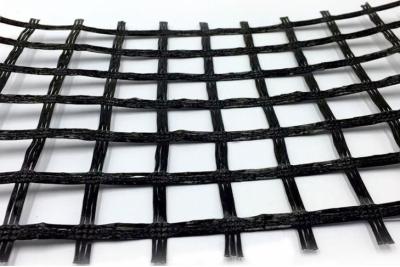 China ISO9001 de Versterking Geogrid 50Kn/M van de behoudende Muurgrond Te koop