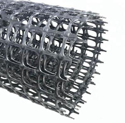 Κίνα Ελαστικό μαύρο διαξωνικό ύφασμα Geogrid και Geotextile για τους δρόμους που εξάγουν την ενίσχυση προς πώληση