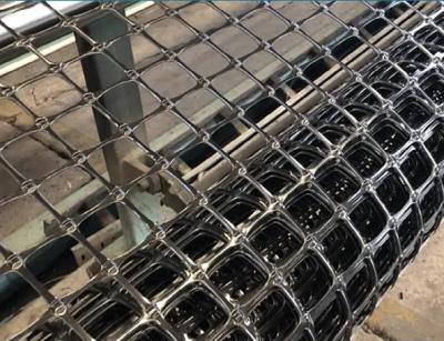 China 65x65m m PP sacaron la malla biaxial 30/30kn del muro de contención de Geogrid de la fibra de vidrio en venta