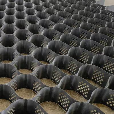 China Professional Manufacturing HDPE Geocell Gravel Grid Products For Road And Access Way Projects for sale