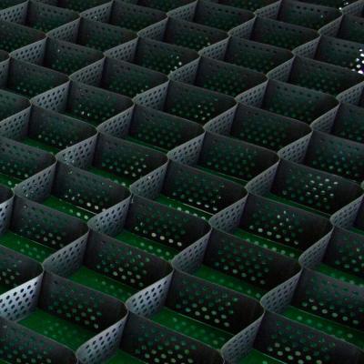 China 50mm-300mm Height Hdpe Geocells Cellular Confinement System/Ground Stabilization Grid 1.0mm Thickness Geocell for sale