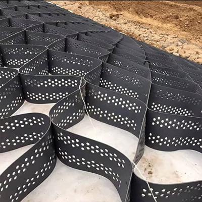 China Driveway Geocells Erosion Control Ground Grid Paver Geocell For Retaining Wall HDPE Geocell Grid For Slope Protection for sale