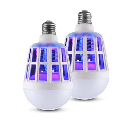 China Viable 9w 15w 20w E27 Insect Reflector Night Light Mosquito Trap Killing Fly Insect Led Mosquito Killer Bulb for sale