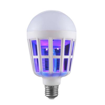 China Anti Viable Lamp E27 Bug Zapper Bug Zapper Bulb 110V 220V 9W 15W 20W Mosquito Killer LED Mosquito Reflector Night Light for sale