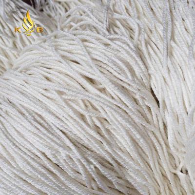 China Abrasion-resistant mulberry spun white and colored silk embroidery thread into cones not rayon embroidery thread for sale