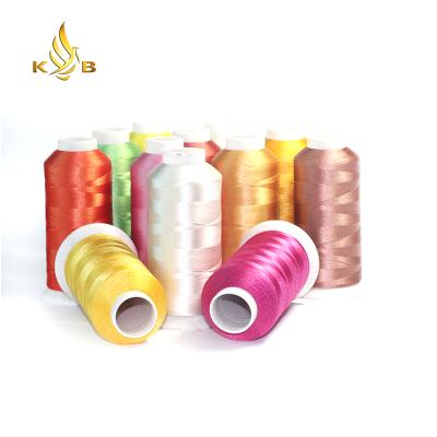 China Large Sustainable Rayon Embroidery Thread 120d/2 Viscous Rayon Embroidery Thread for sale