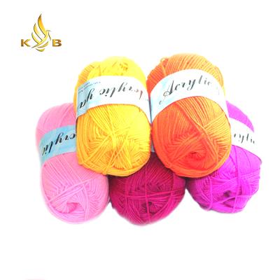 China Cheap High Tenacity Acrylic Yarn 8 Yarn Acrylic Knitting Yarn Filament Yarn for sale