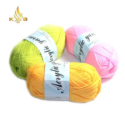 China Chinese Soft Yarn Acrylic Yarn High Tenacity Acrylic Yarn 8 Ply Acrylic Knitting Yarn for sale