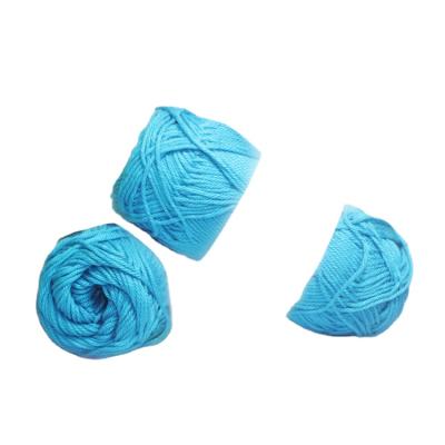 China Sustainable Cheap 100% Cotton Yarn Crochet Dyed Yarn Cotton for sale