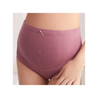 China 100% Cotton Antibacterial High Waist Pregnancy Underwear Pregnant Women Maternity Panties for sale