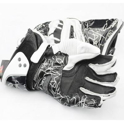 China Long HOT SALT Alpine Leather Motorcycle Full Finger Gloves Pro Racing Gloves Driving Motorbike Moto Gp Gloves for sale