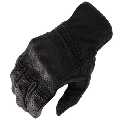 China New Full Finger Touch Screen Gloves Motorcycle MX ATV Cycling Motorcycle Racing Genuine Leather Guants for sale