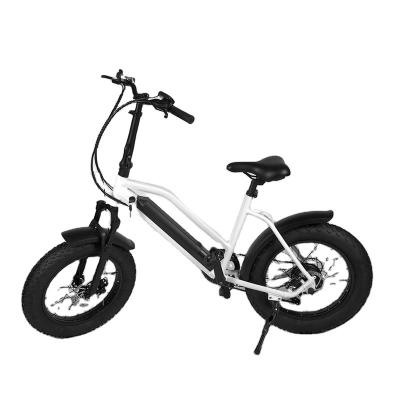 China JYL 6061 Aluminum Alloy Quality Credible Mountains Electric Bicycle 20 Inch Fat Tire Folding E Bike for sale