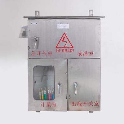 China Waterproof Electric Power Transmission Power Distribution Cabinet Electrical Power Distribution Box 3 Phase for sale