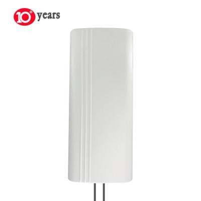 China ABS 1710-2700MHz High Gain 3G 4G 5G LTE MIMO Outdoor Directional Panel Antenna 2x 18dbi with 15M Cable for sale