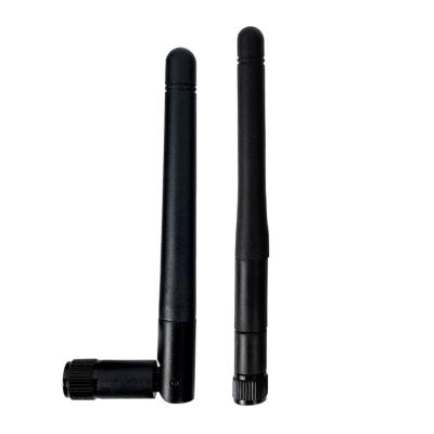 China Wholesale 3DBi 2.4G Long Range 3DBi 2.4G ABS Router Rubber Black Flexible WiFi Omni High Gain WiFi Antenna for sale