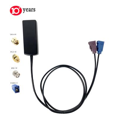 China Vehicle External Antenna Manufacturer Glonass GPS Combination Waterproof Active Antenna 70*23*10mm for sale