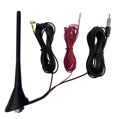 China Wholesale Universal ABS+Metal AM FM Radio Signal Amplified Aerial Outdoor Car Roof Digital DAB Auto Antenna for sale