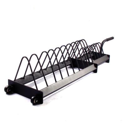 China Indoor Weight Plate Storage Bumper Rack for sale