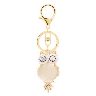 China Popular Promotion High Quality Animal Key Chain Owl Shaped Zinc Alloy Metal Key Chain for sale