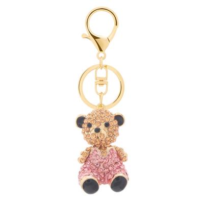 China Best low price teddy bear metal split ring fine quality popular custom key chain key chain from china for sale