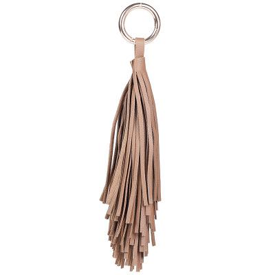 China Popular Hot Selling Retro PU Leather Tassel Bracelet Key Chain Popular Hot Selling Key Chain for sale