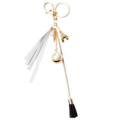 China Small Iron Key Chain Fashion Trend Products Round Tassel Decoration Hot Selling Popular Hot Selling Key Chain for sale