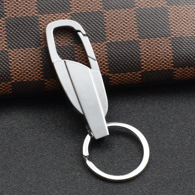 China Popular Men's Car Classic Creative Men's Metal Waist Buckle Customized Advertising LOGO Promotional Gifts Key Chain for sale