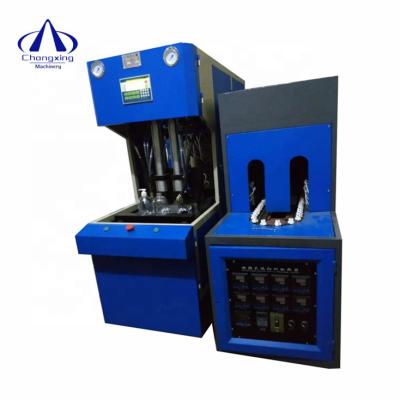 China Automobile 4 Cavities PET Water Bottle Semi Plastic Juice Bottle Blow Molding Making Machine for sale