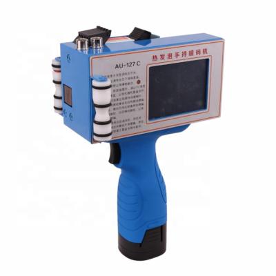 China Handheld Intelligent Print Date Due Date Coder Inkjet Printer Ink Coding Printing Machine for sale