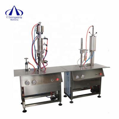 China Pneumatic High Efficiency Fill-A Manual Aerosol Paint Lacquer Gas Can User Filling Machine for sale