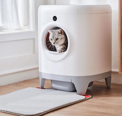 China PETKIT Cat Litter Box Smart Viable Automatic Automatic Cat Litter Cleaning Box With Mobile Phone App Remote Control Cat Litter Box for sale