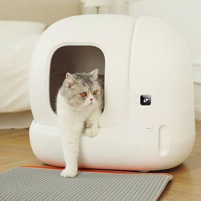 China 2022 New PETKIT PURAC MAX Automatic Self-Cleaning Box Cat Litter Box Sustainable Pet Product Smart Cat Toilet With App Remote for sale