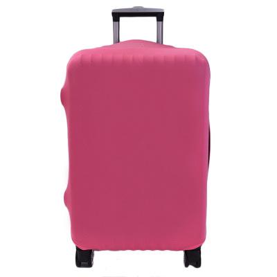 China Hot Selling Eco - Friendly Elasticity Protector Security Fabric Suitcase Luggage Cover for sale