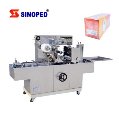 China 3d Automatic Cellophane Wrapping Beverage Hob Packaging Machine Box Bopp Film Wrap Machine Multifunctional Cosmetic Type Te koop