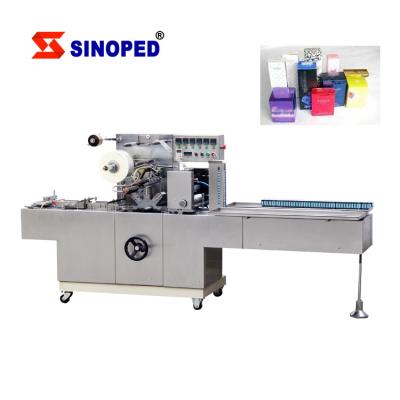 China Automatic Beverage Factory Price Direct Selling Small Perfume Box Bopp Film Cellophane Wrapping Machine Te koop