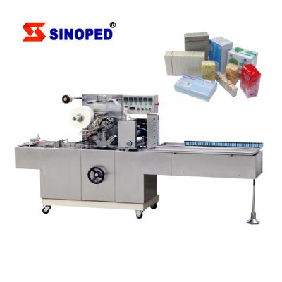 Китай Beverage Factory Clear Film Cellophane Overwrapping Wrapping Machine For 3d Carton Box продается