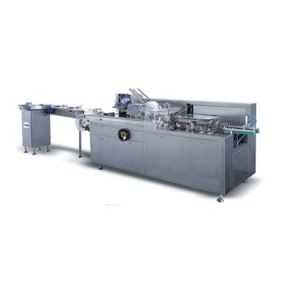 China Auto Pharmaceutical Food Sinoped Carton Packaging Machine With Manual Folding for sale