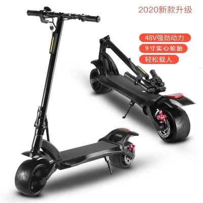 China Unisex electric scooter for adult fat tire wheel e scooter cheap folding 500w electric scooter for sale