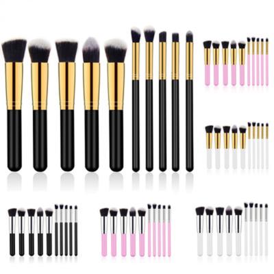 China Angular Blush Professional Vegan Makeup Brush Private Label Make Up Brushes for sale