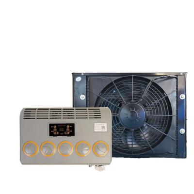 China Economical ABS Custom Design Parking Cooler Air Conditioner Wholesale 24 Volt Sleeper DC Air Conditioners for sale