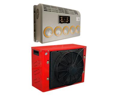 China Custom Made High Quality ABS Truck Electric Parking Box Shaped Air Conditioner 1600W 24V for sale