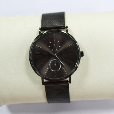 China New Design 30m Factory Price Water Resistant Watch Europe Minimalism Style Waterproof Gold Gun Black Silver Watch for sale