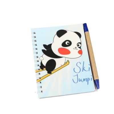 China Paper Manufacturers Wholesale Eco-friendly Hardcover Book Notebook With Pen Thickened Hard Cover Diary Student Travel Diary for sale