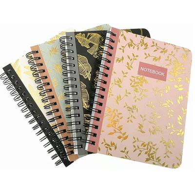 China Custom Blank Portable Creative Planner Eco-Friendly Spiral Notebook Diary Notebook Diary Note Planner, A5 Size and 80 Sheets for sale