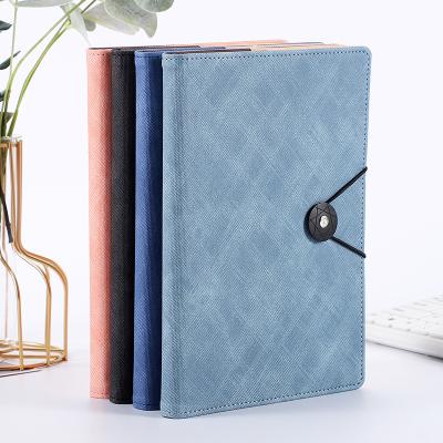 China Eco-friendly A5 B5 A4 Paper Executive Leather Bank Daily Planner Diary Notebook With Wholesale Bulk Custom Design Printing And 90 Sheets for sale